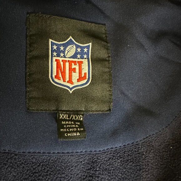 NFL Soft Shell Coat - New England Patriots, 2XL Hooded - Picture 11 of 15
